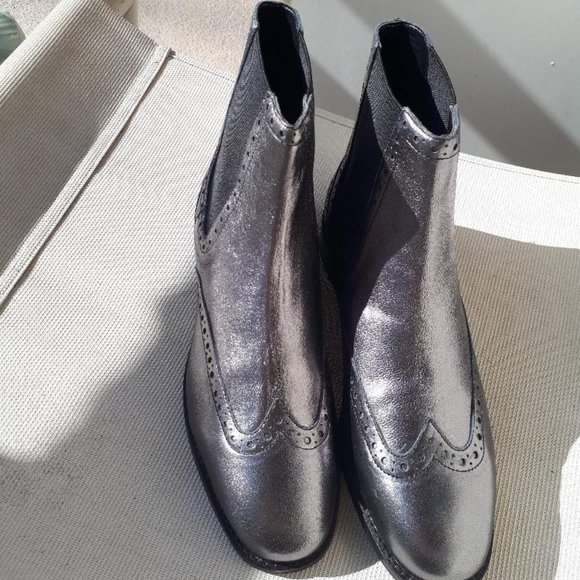 Find. Leather Booties - Picture 4 of 5